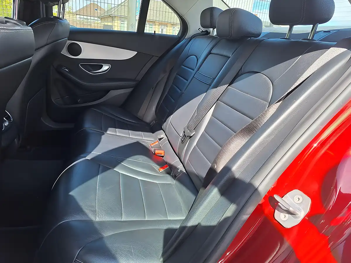Used 2020 Mercedes-Benz C Class Sport Edition (premium) Red - Interior and Exterior details 9