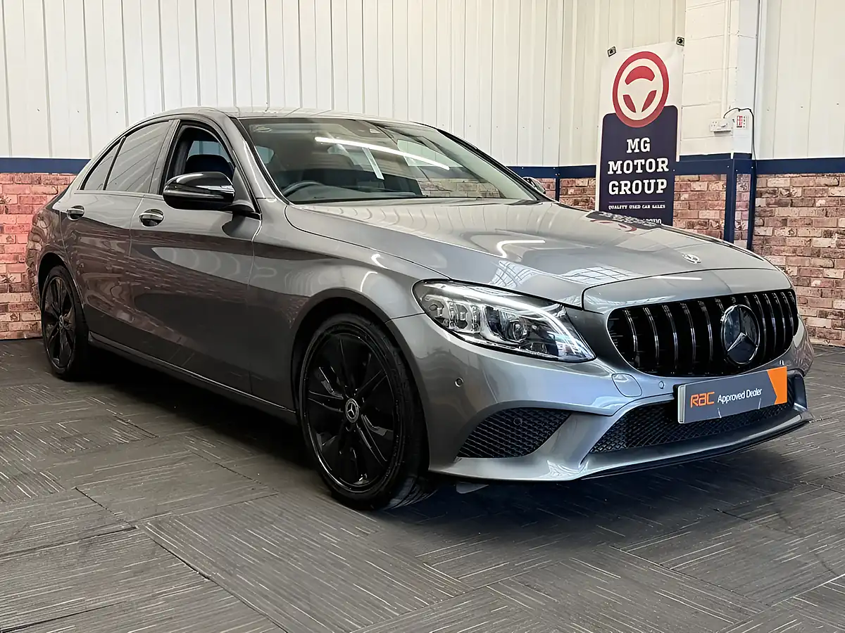 Used 2020 Mercedes-Benz C-Class Sport Premium Selenite Grey - Interior and Exterior details 11
