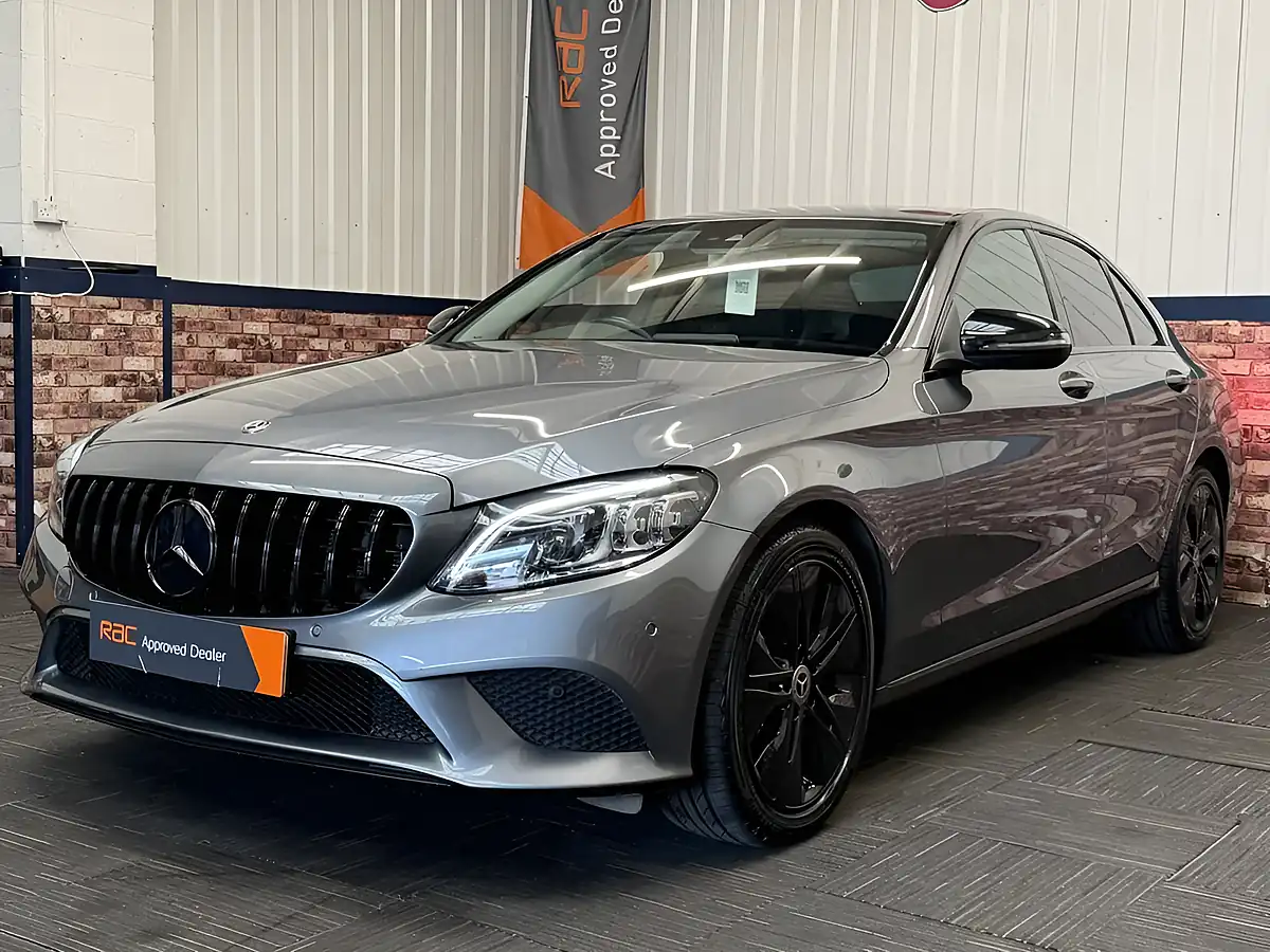 Used 2020 Mercedes-Benz C-Class Sport Premium Selenite Grey - Interior and Exterior details 12