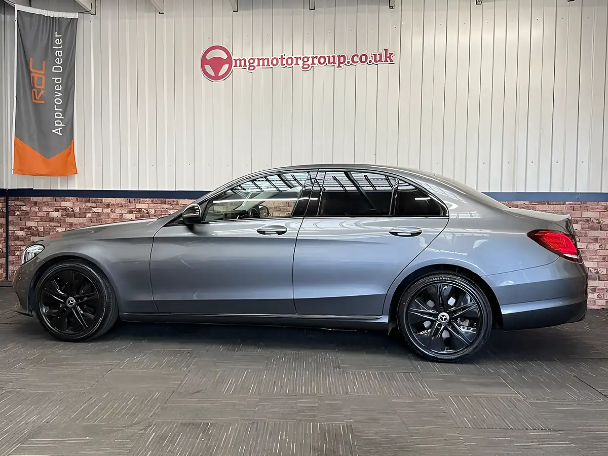 Used 2020 Mercedes-Benz C-Class Sport Premium Selenite Grey - Interior and Exterior details 13