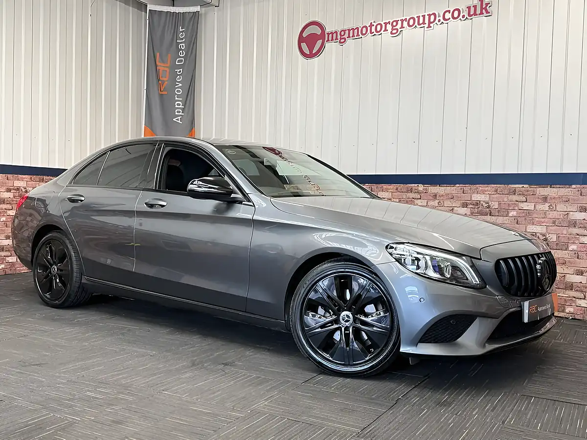 Used 2020 Mercedes-Benz C-Class Sport Premium Selenite Grey - Interior and Exterior details 4