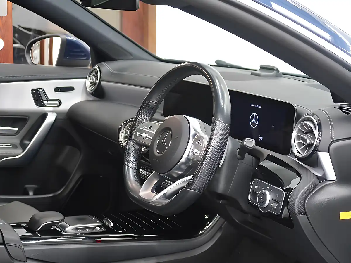 Used 2020 Mercedes-Benz Cla AMG Line Blue - Interior and Exterior details 10
