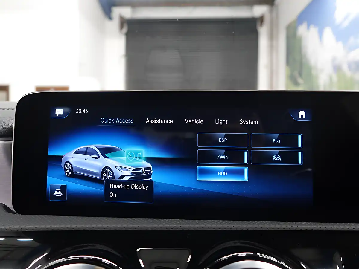 Used 2020 Mercedes-Benz Cla AMG Line Blue - Interior and Exterior details 15