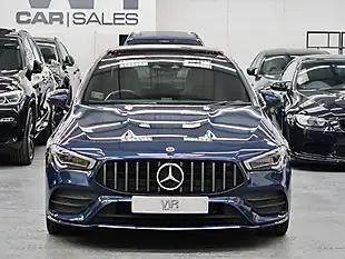 Used 2020 Mercedes-Benz Cla AMG Line Blue - Interior and Exterior details 2