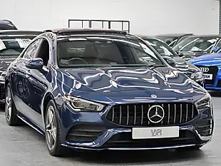 Used 2020 Mercedes-Benz Cla AMG Line Blue - Interior and Exterior details 5