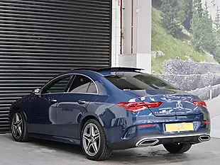 Used 2020 Mercedes-Benz Cla AMG Line Blue - Interior and Exterior details 7