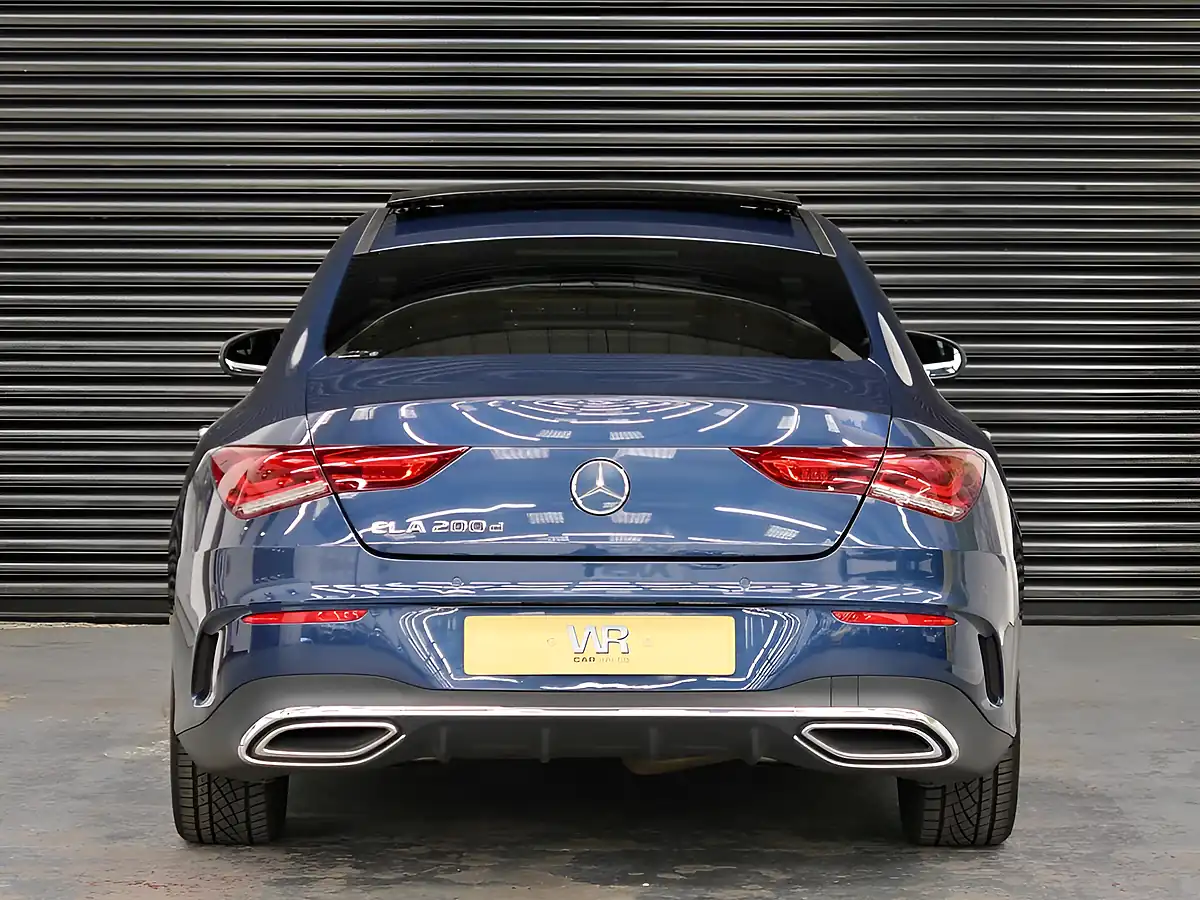 Used 2020 Mercedes-Benz Cla AMG Line Blue - Interior and Exterior details 9