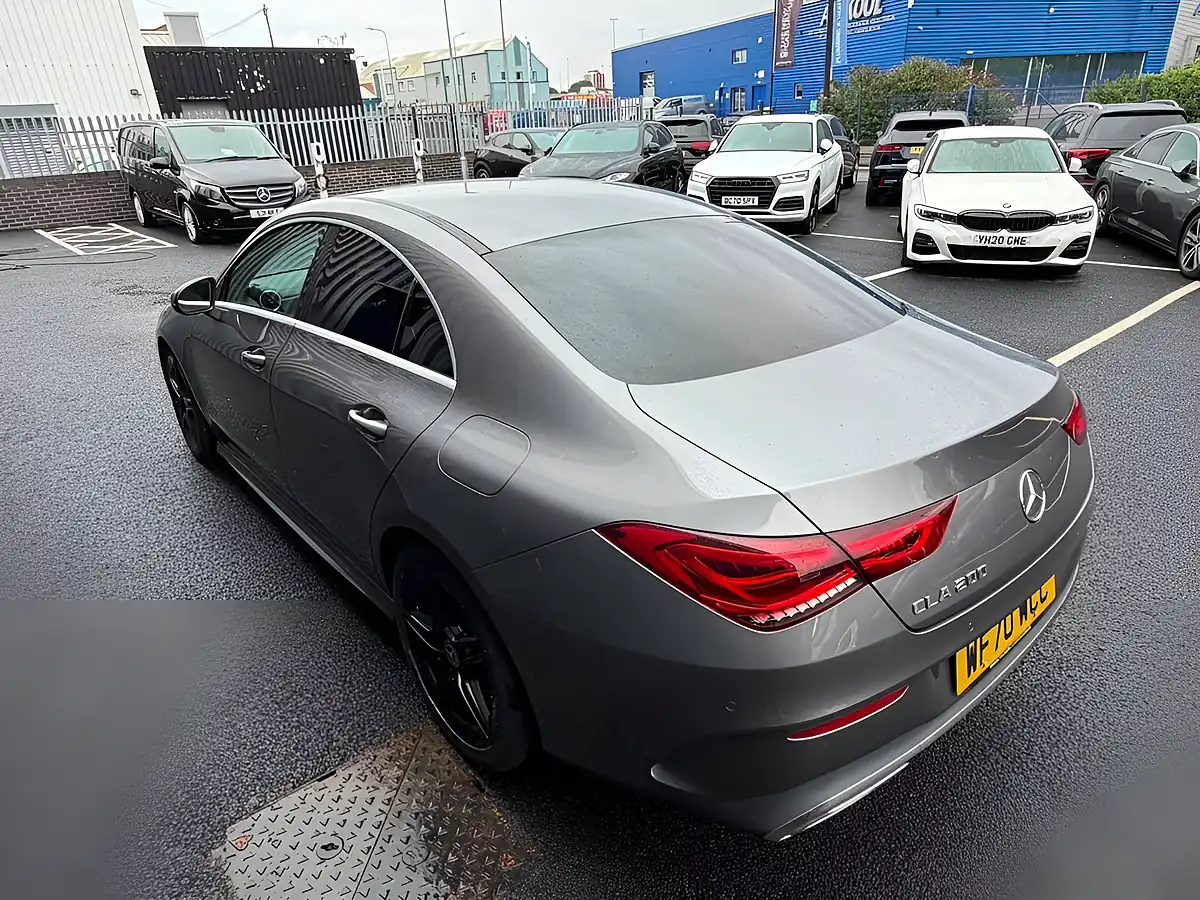 Used 2020 Mercedes-Benz Cla AMG Line Grey - Interior and Exterior details 11