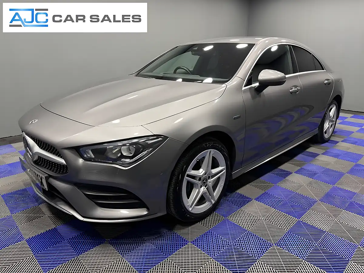 Used 2020 Mercedes-Benz Cla AMG Line (premium) Mountain Grey - Front View