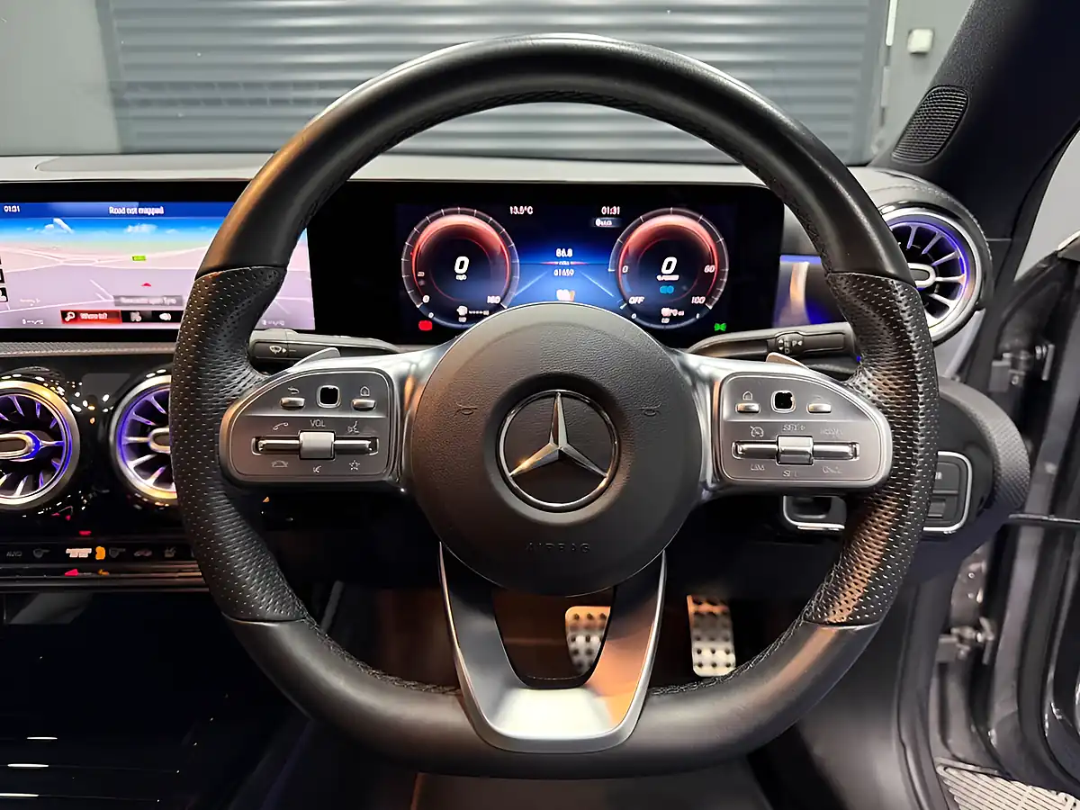 Used 2020 Mercedes-Benz Cla AMG Line (premium) Mountain Grey - Interior and Exterior details 19