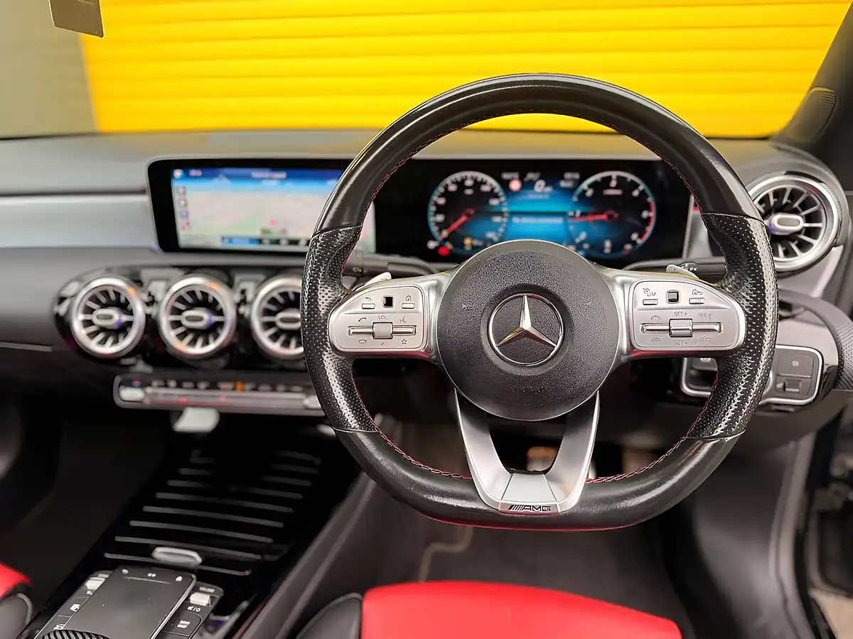 Used 2020 Mercedes-Benz Cla AMG Line Premium Plus Black - Interior and Exterior details 2