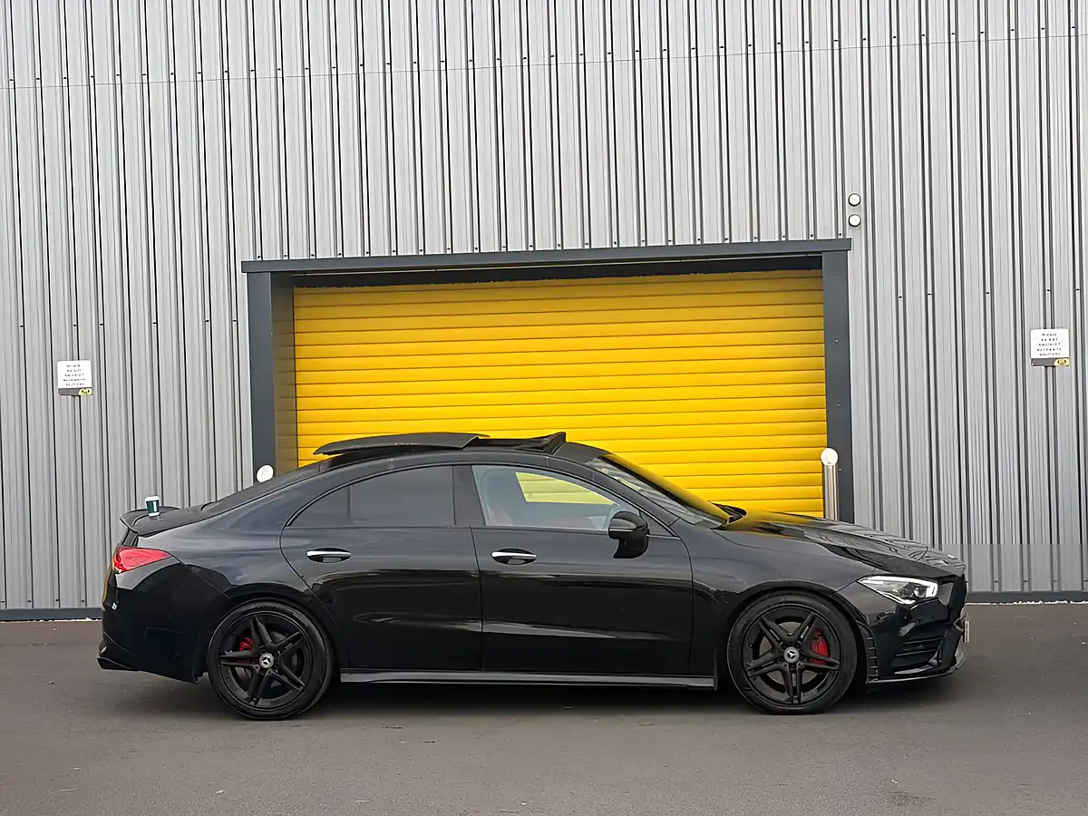 Used 2020 Mercedes-Benz Cla AMG Line Premium Plus Black - Interior and Exterior details 6