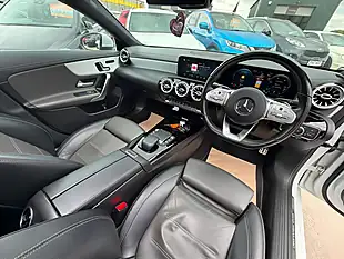Used 2020 Mercedes-Benz Cla AMG Line Premium Plus White - Interior and Exterior details 11