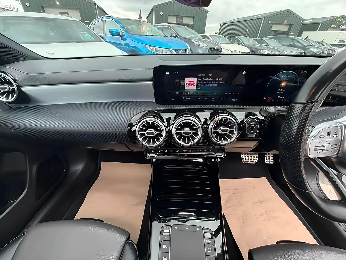 Used 2020 Mercedes-Benz Cla AMG Line Premium Plus White - Interior and Exterior details 12