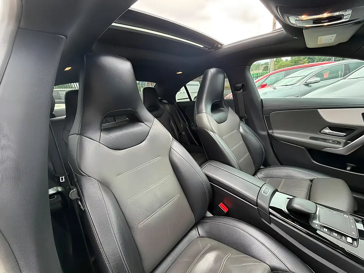 Used 2020 Mercedes-Benz Cla AMG Line Premium Plus White - Interior and Exterior details 13