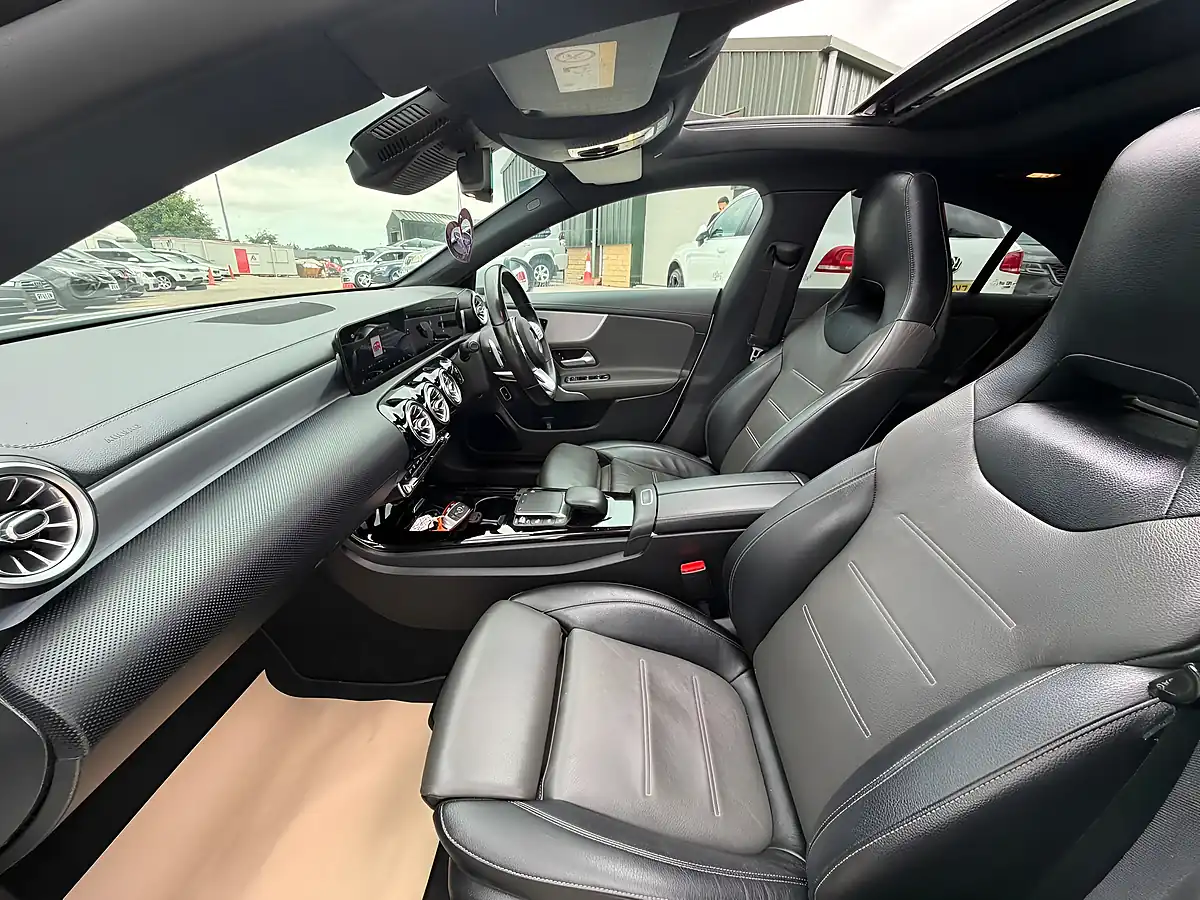 Used 2020 Mercedes-Benz Cla AMG Line Premium Plus White - Interior and Exterior details 18