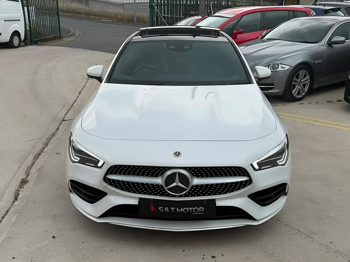 Used 2020 Mercedes-Benz Cla AMG Line Premium Plus White - Interior and Exterior details 3