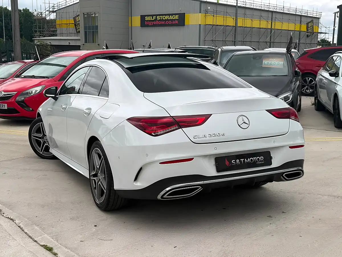 Used 2020 Mercedes-Benz Cla AMG Line Premium Plus White - Interior and Exterior details 5