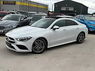 Used 2020 Mercedes-Benz Cla AMG Line Premium Plus White - Interior and Exterior details 6