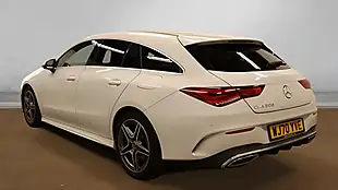 Used 2020 Mercedes-Benz Cla AMG Line White - Interior and Exterior details 3