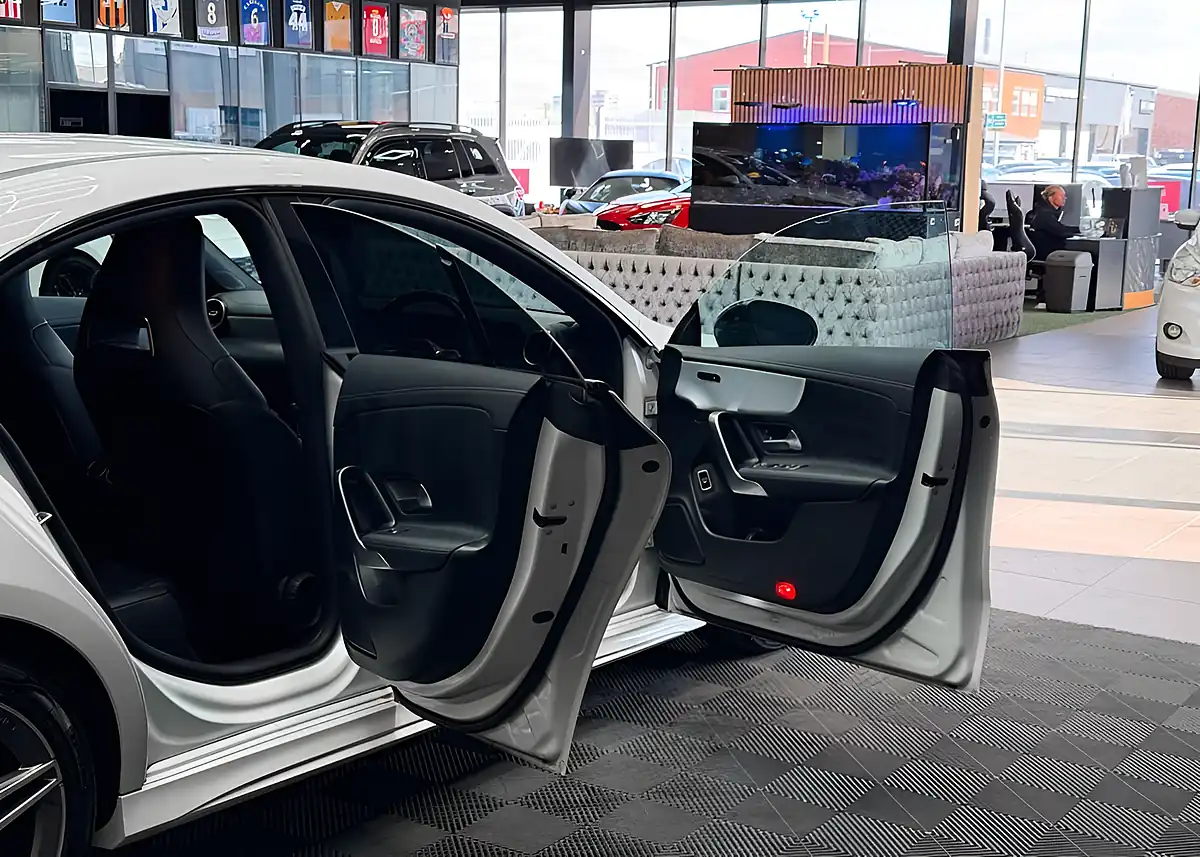 Used 2020 Mercedes-Benz Cla AMG Line White - Interior and Exterior details 19