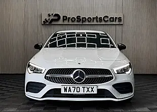 Used 2020 Mercedes-Benz Cla AMG Line White - Interior and Exterior details 2