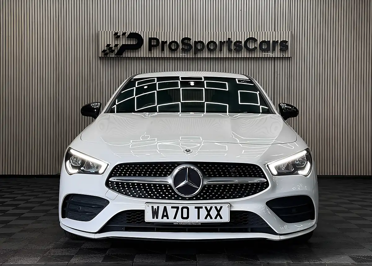 Used 2020 Mercedes-Benz Cla AMG Line White - Interior and Exterior details 2