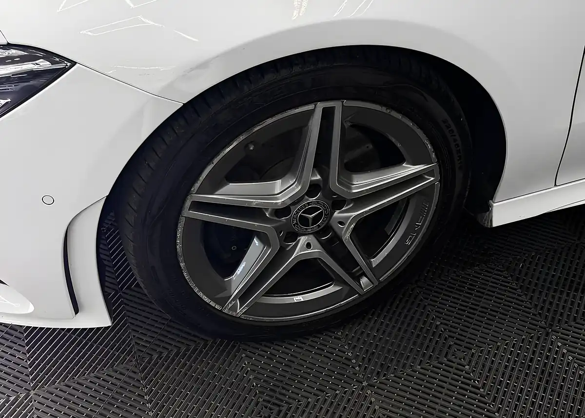 Used 2020 Mercedes-Benz Cla AMG Line White - Interior and Exterior details 20