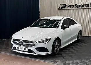 Used 2020 Mercedes-Benz Cla AMG Line White - Interior and Exterior details 4