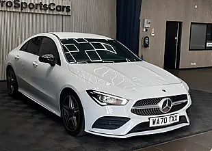 Used 2020 Mercedes-Benz Cla AMG Line White - Interior and Exterior details 7