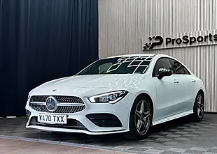 Used 2020 Mercedes-Benz Cla AMG Line White - Interior and Exterior details 8