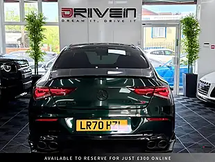Used 2020 Mercedes-Benz Cla AMG S Coupe Green - Interior and Exterior details 13