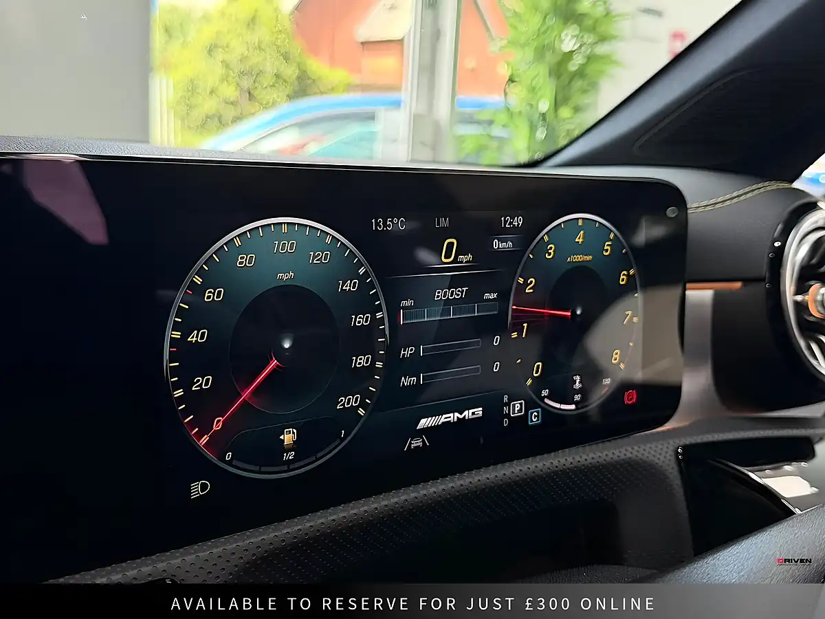 Used 2020 Mercedes-Benz Cla AMG S Coupe Green - Interior and Exterior details 14