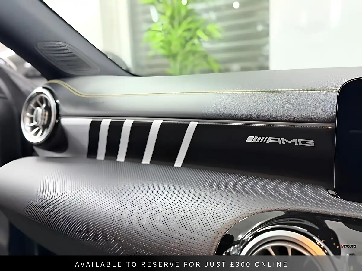Used 2020 Mercedes-Benz Cla AMG S Coupe Green - Interior and Exterior details 15