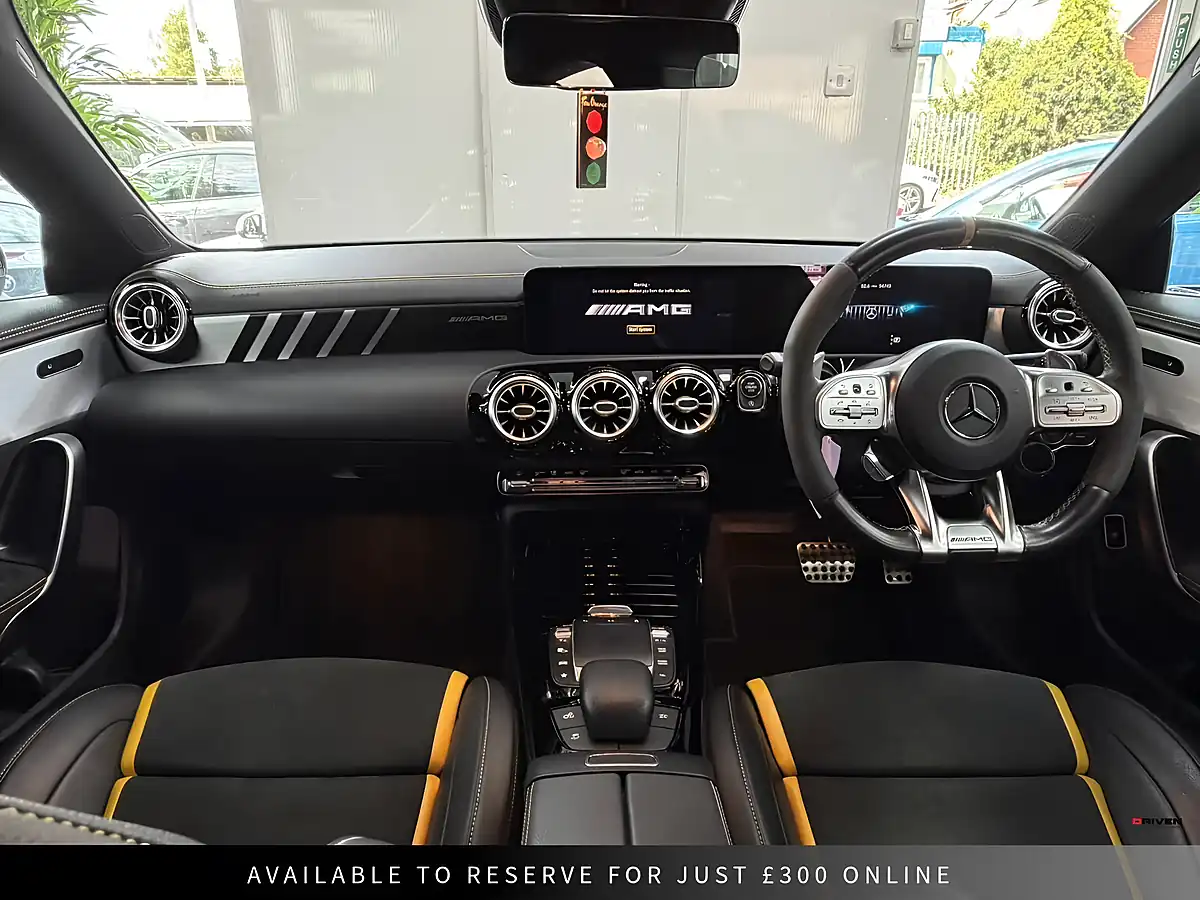 Used 2020 Mercedes-Benz Cla AMG S Coupe Green - Interior and Exterior details 3