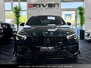 Used 2020 Mercedes-Benz Cla AMG S Coupe Green - Interior and Exterior details 4