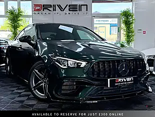 Used 2020 Mercedes-Benz Cla AMG S Coupe Green - Interior and Exterior details 5
