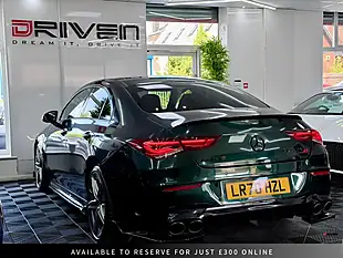 Used 2020 Mercedes-Benz Cla AMG S Coupe Green - Interior and Exterior details 6