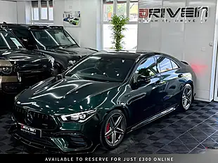 Used 2020 Mercedes-Benz Cla AMG S Coupe Green - Interior and Exterior details 9
