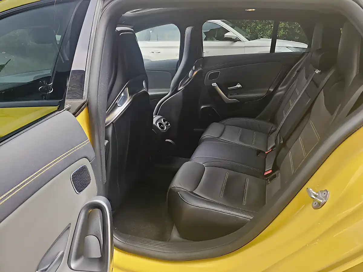 Used 2020 Mercedes-Benz Cla Class S Plus Shooting Brake Yellow - Interior and Exterior details 15