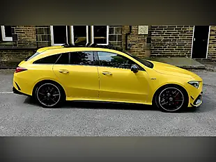 Used 2020 Mercedes-Benz Cla Class S Plus Shooting Brake Yellow - Interior and Exterior details 20