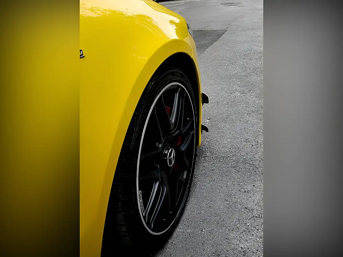 Used 2020 Mercedes-Benz Cla Class S Plus Shooting Brake Yellow - Interior and Exterior details 6