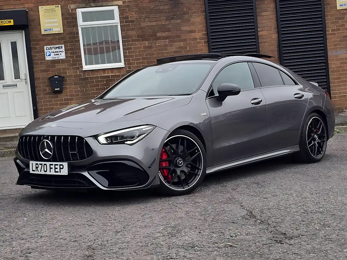 Used 2020 Mercedes-Benz Cla S Plus Grey - Interior and Exterior details 8