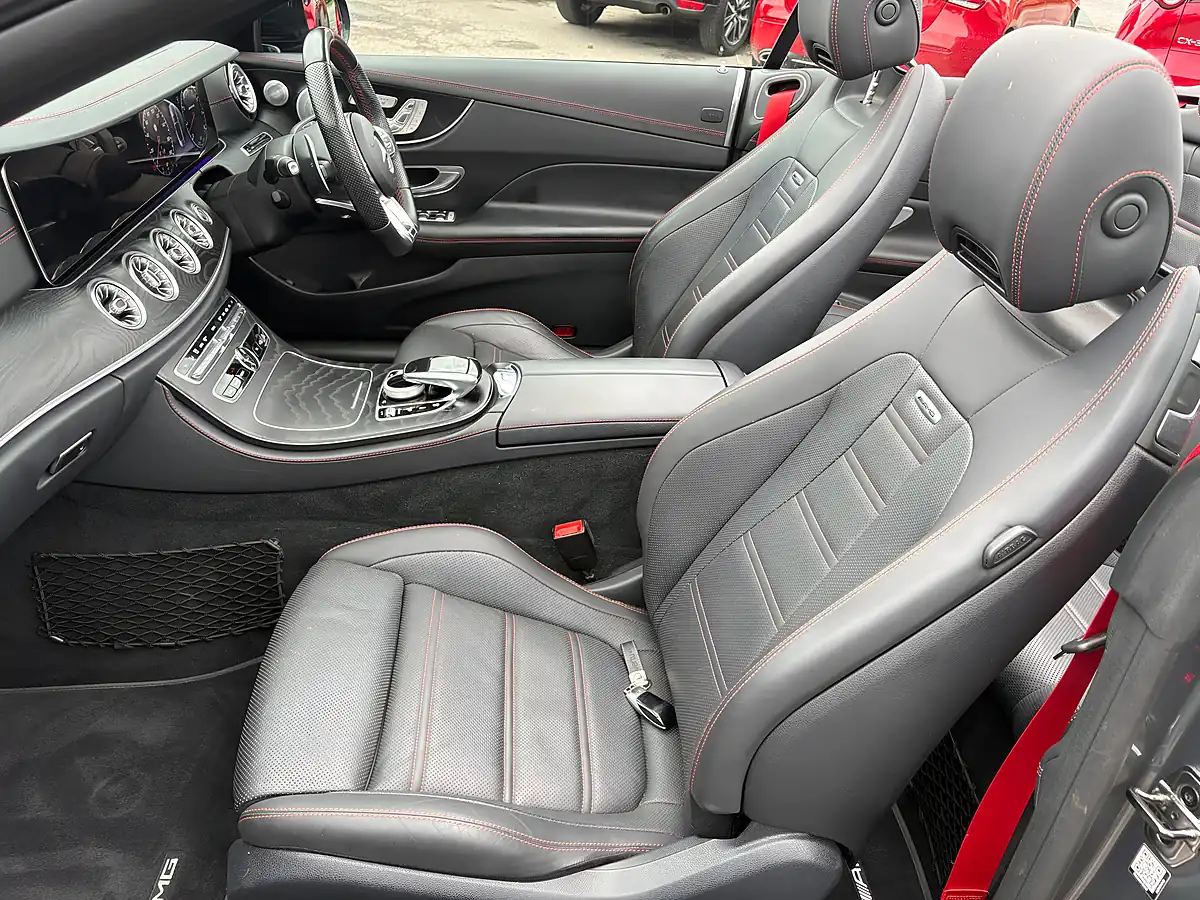 Used 2020 Mercedes-Benz E Class AMG Cabriolet Grey - Interior and Exterior details 11
