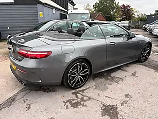Used 2020 Mercedes-Benz E Class AMG Cabriolet Grey - Interior and Exterior details 3