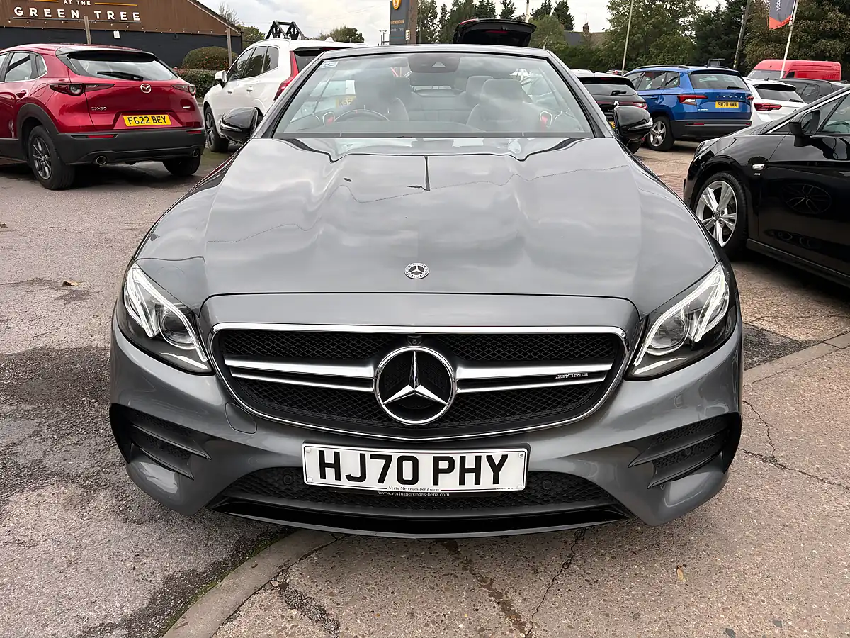 Used 2020 Mercedes-Benz E Class AMG Cabriolet Grey - Interior and Exterior details 4