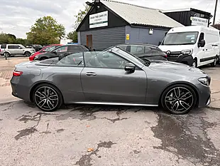 Used 2020 Mercedes-Benz E Class AMG Cabriolet Grey - Interior and Exterior details 5
