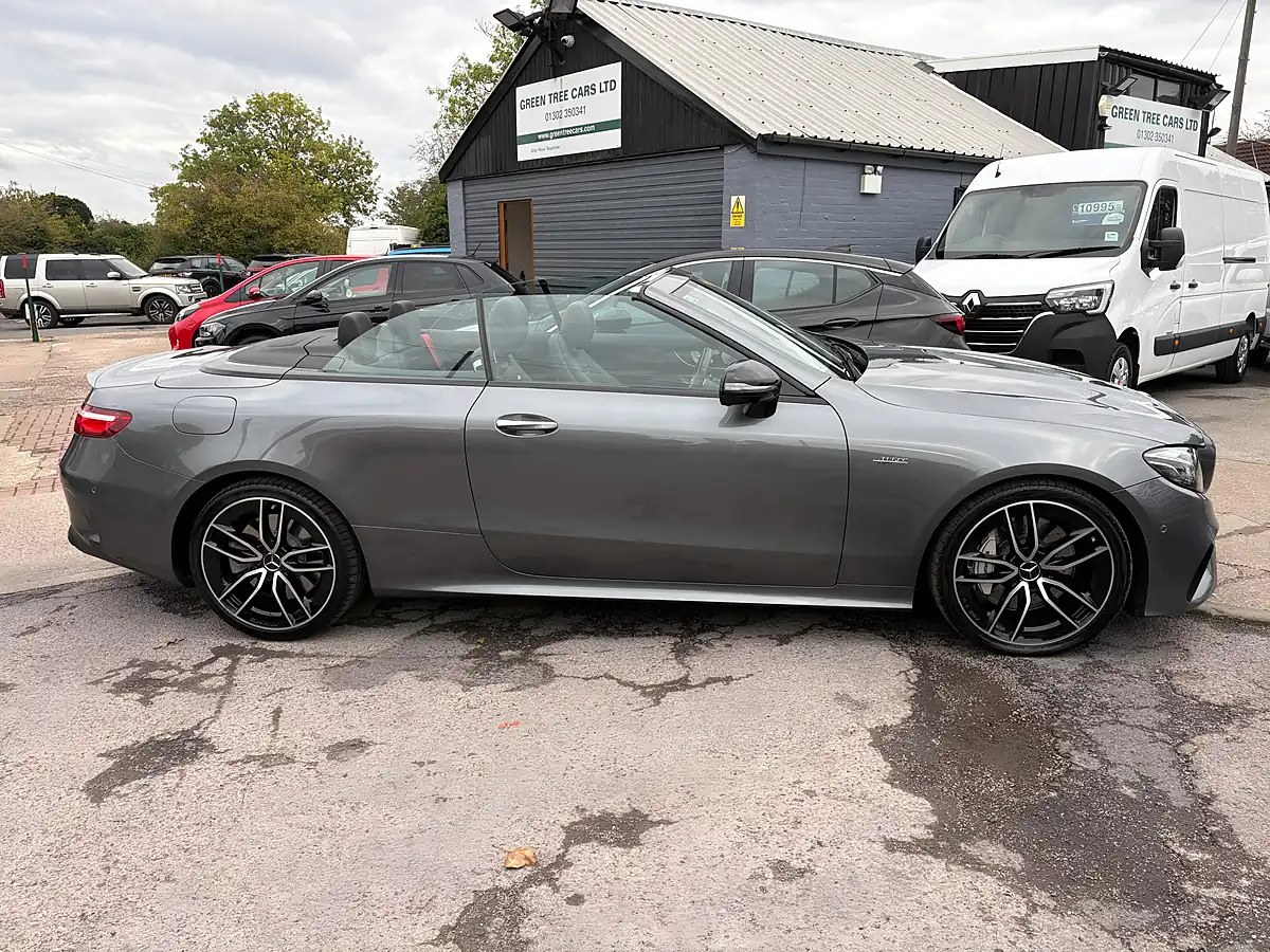 Used 2020 Mercedes-Benz E Class AMG Cabriolet Grey - Interior and Exterior details 5