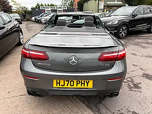 Used 2020 Mercedes-Benz E Class AMG Cabriolet Grey - Interior and Exterior details 6