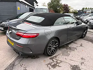 Used 2020 Mercedes-Benz E Class AMG Cabriolet Grey - Interior and Exterior details 8